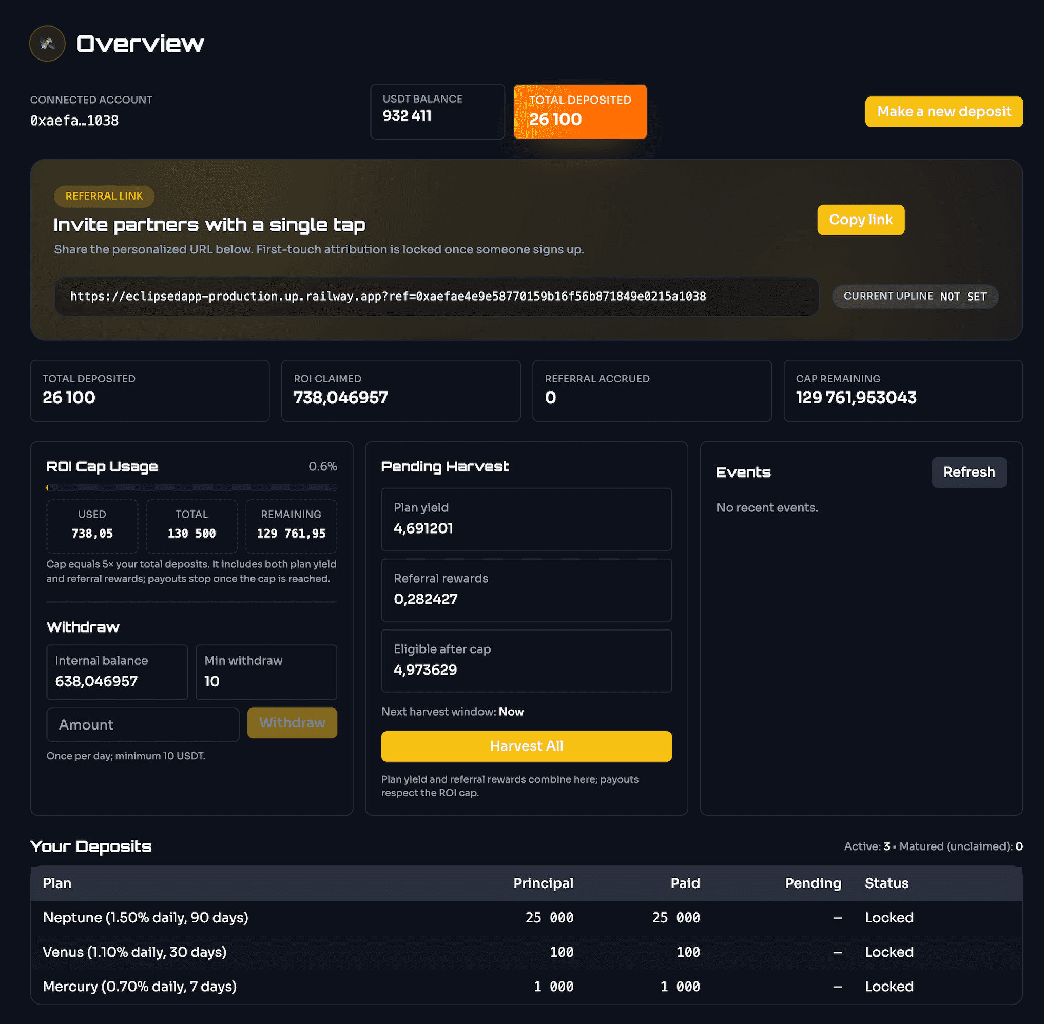 Control panel preview